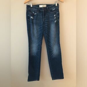 🔶 Abercrombie & Fitch | Loose Fitting Blue Distressed Jeans